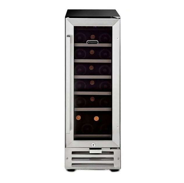 Whynter 18 Bottle Compressor Built-In Wine Refrigerator BWR-18SD