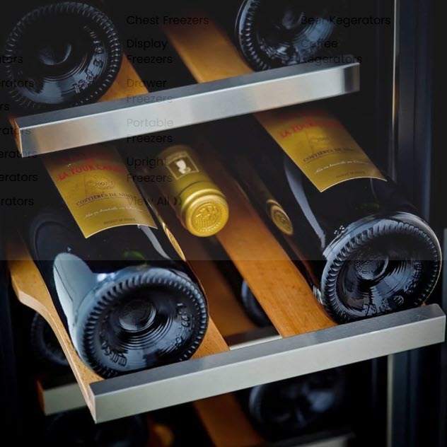 Whynter 18 Bottle Compressor Built-In Wine Refrigerator BWR-18SD